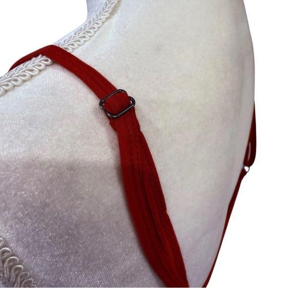 Johnny Was Bias Dress Bobcat Forest Silk Blend Red Floral Maxi Medium $575 NWT - Picture 6 of 11